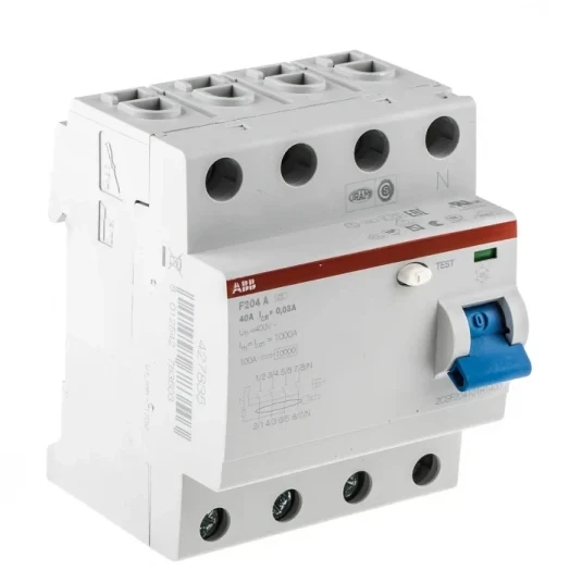 УЗО ABB F204 A-40/0.03 40А 30mA (А) 2CSF204101R1400