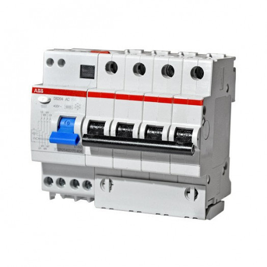 ABB DS204 C32 Диффавтомат 4P 32А 30mA 6kA (C) тип AC