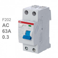 УЗО ABB F202 AC-63/0.3 63A 300mA (AC) 2CSF202001R3630
